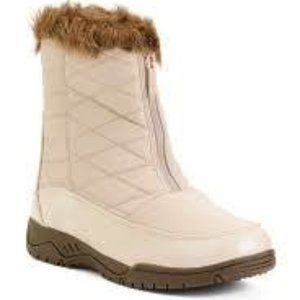 Totes Waterproof Front Zip Cozy Lined Storm Boots